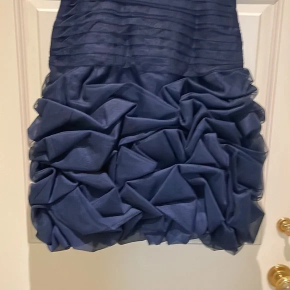 Navy Liancarlo Couture dress - Picture 3 of 6